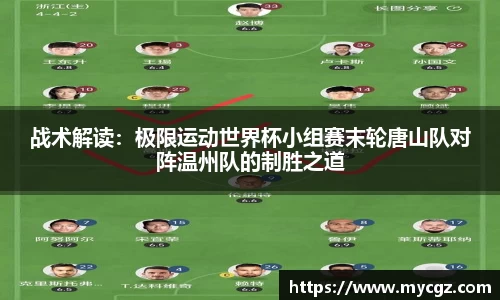 战术解读：极限运动世界杯小组赛末轮唐山队对阵温州队的制胜之道
